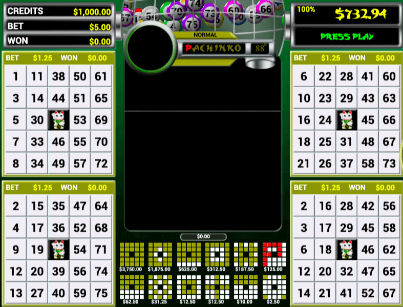 salas de bingo online grátis