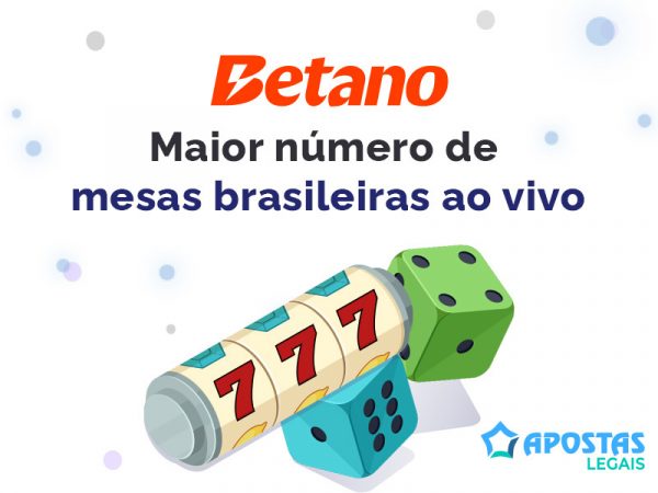 Betano - Maior número de mesas brasileiras ao vivo
