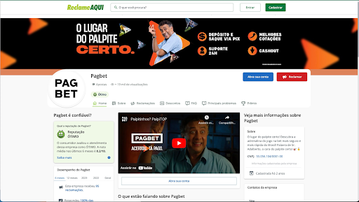 Pagbet opinião dos usuários 